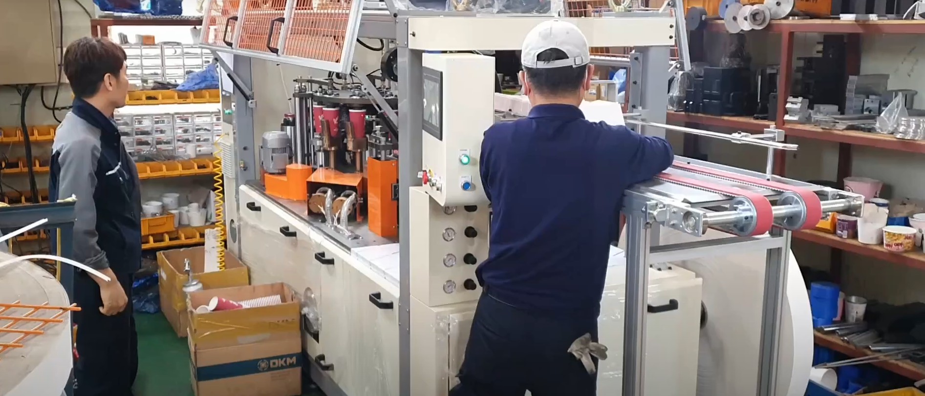 Kaizen | Yüksek Hızlı Karton Bardak Formlama Makinesi