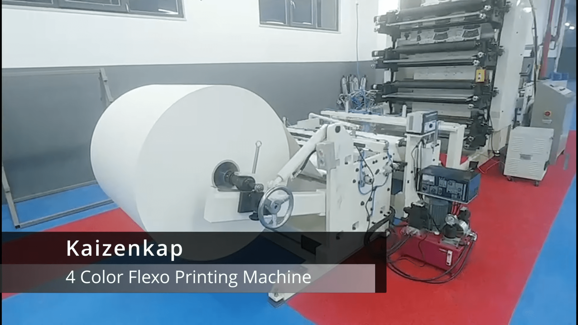 Kaizen | 8 Renk Servo Dişli Tahrikli CI Tipi Tamburlu Flekso Baskı Makinesi