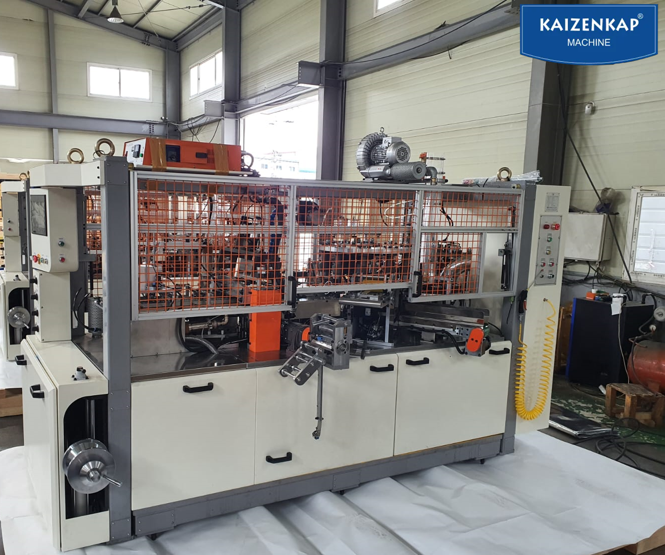 Kaizen | Yüksek Hızlı Çift Katlı Kağıt Bardak Üretim Makinesi